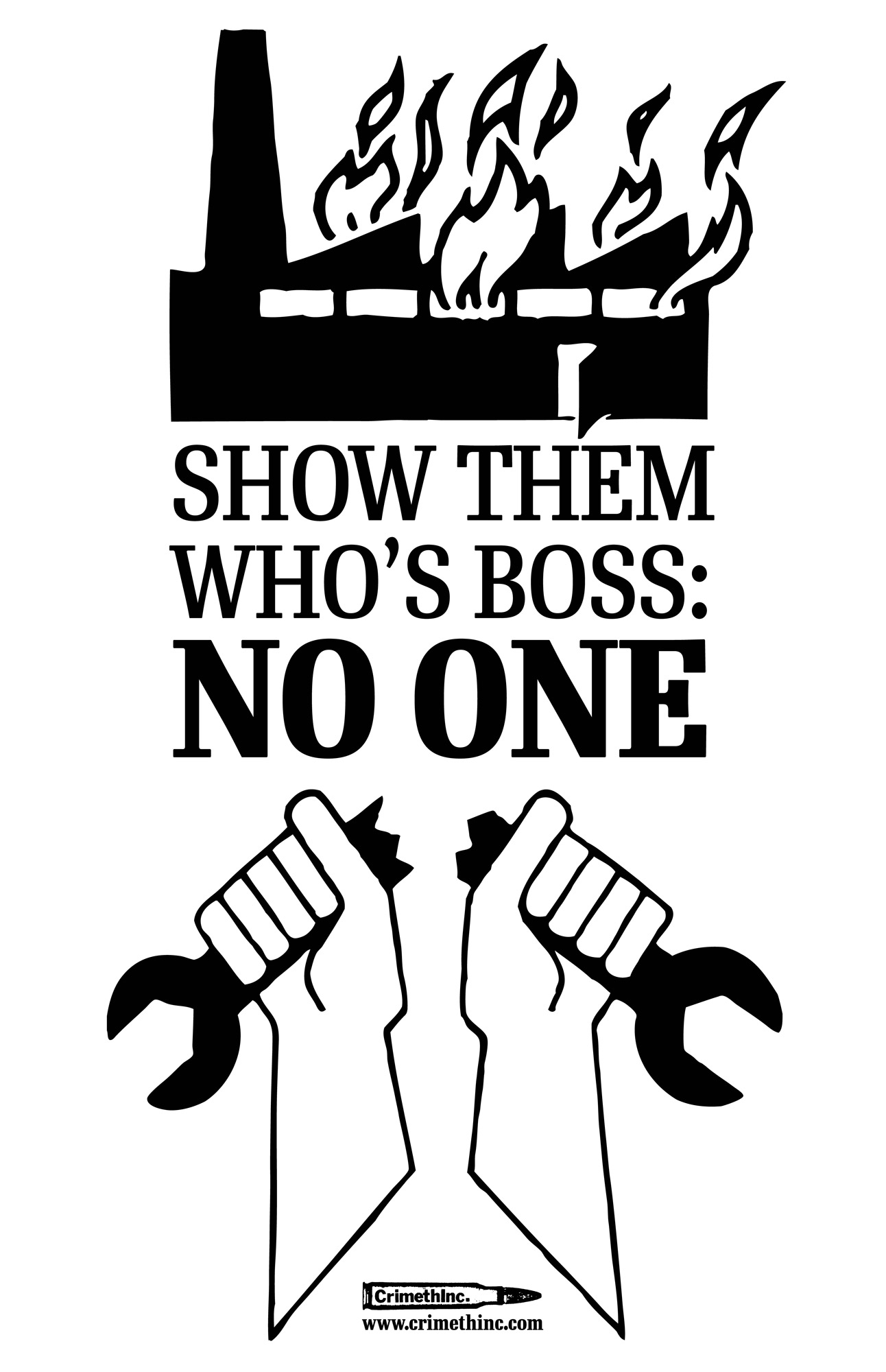 Photo of ‘Show Them Who's Boss: No One’ front side