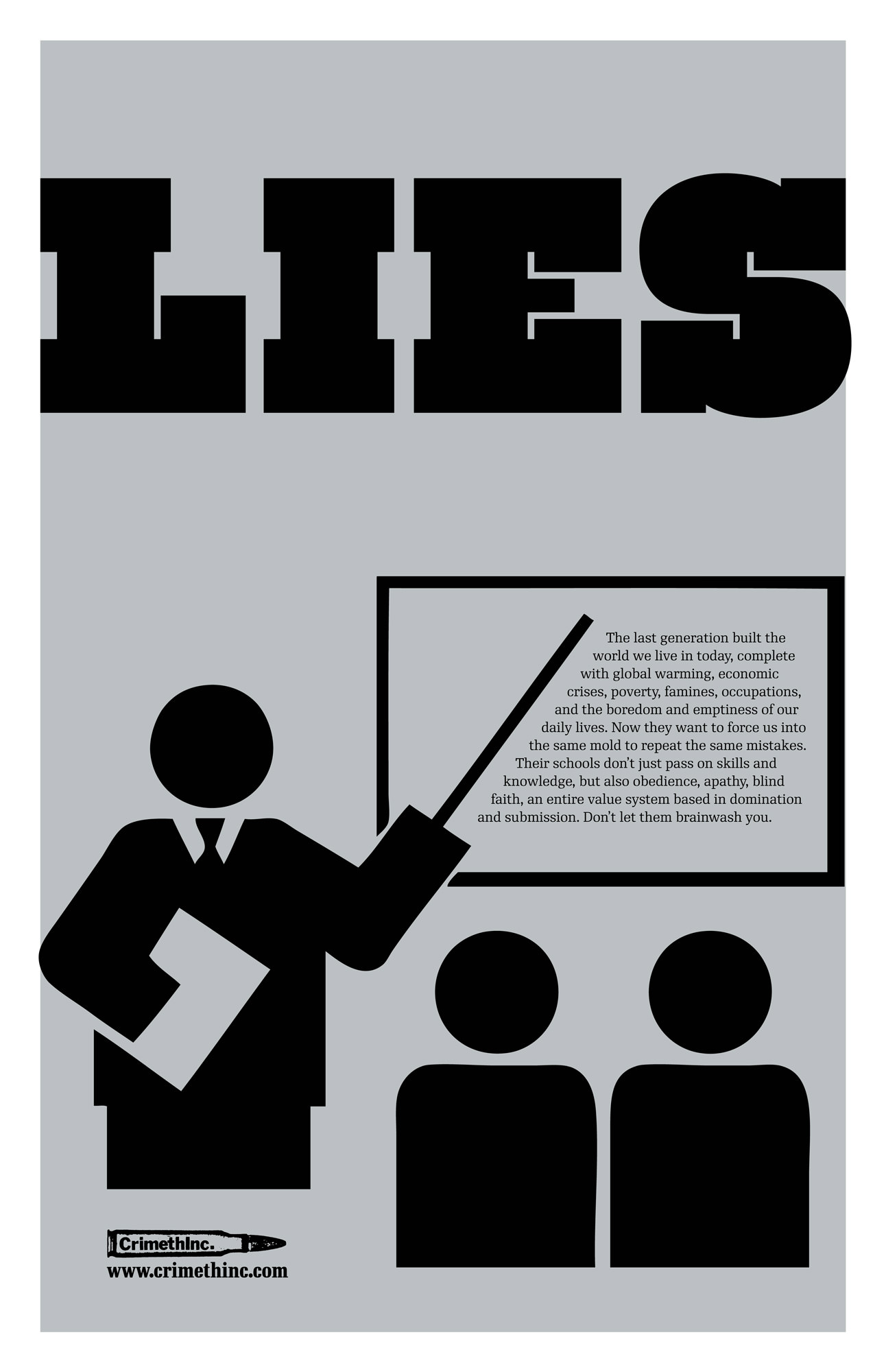 Photo of ‘Lies’ front side